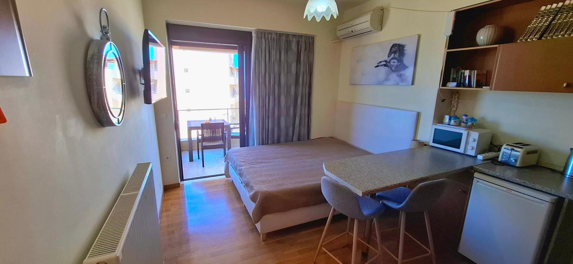 דירות חאניה Panoramic Sea View מראה חיצוני תמונה
