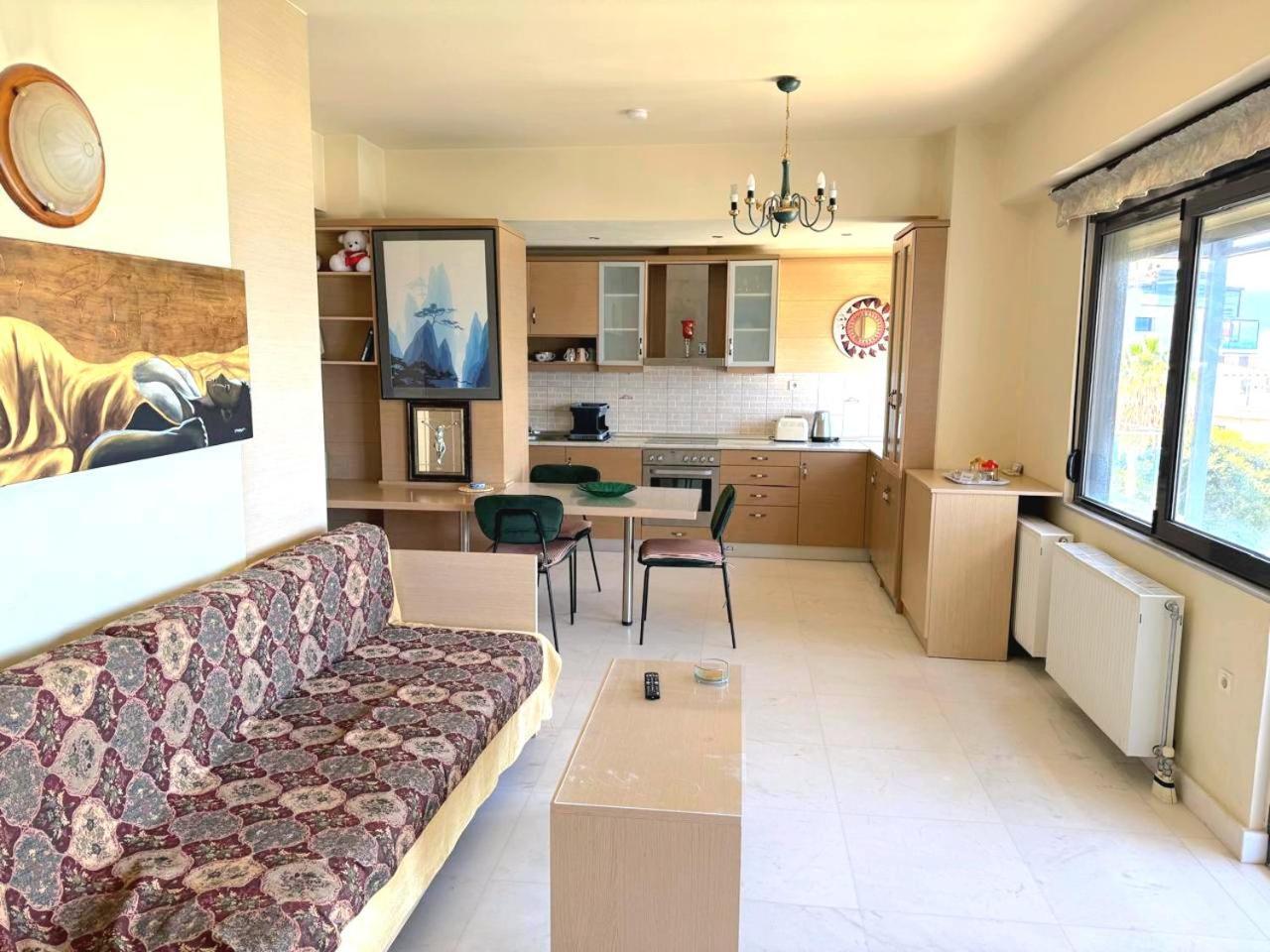 דירות חאניה Panoramic Sea View מראה חיצוני תמונה